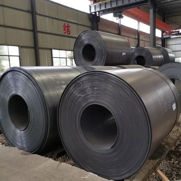 Q195 Q235 HRC Black Hot Rolled Carbon Steel Coils Roll