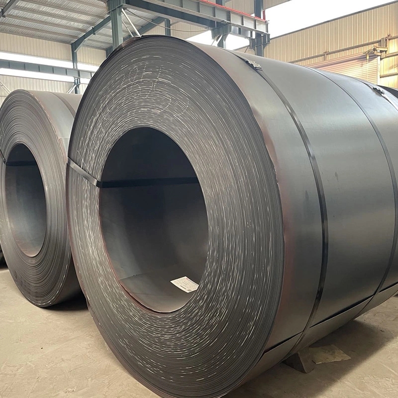 Q195 Q235 HRC Black Hot Rolled Carbon Steel Coils Roll