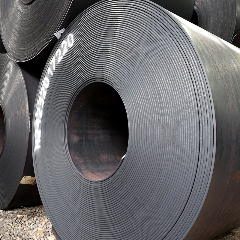 Q195 Q235 HRC Black Hot Rolled Carbon Steel Coils Roll