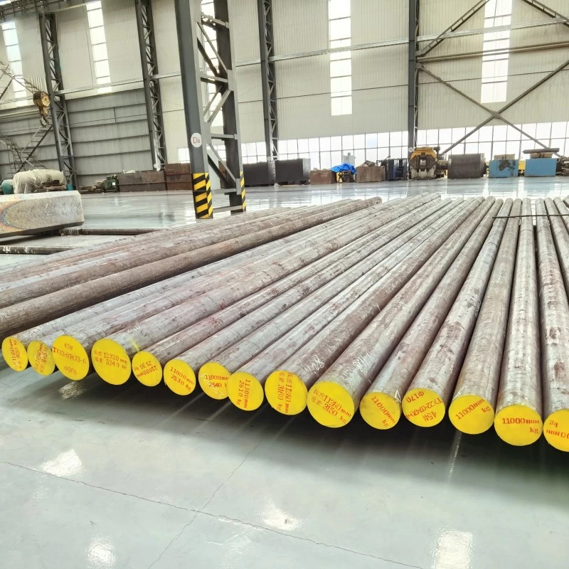 D2/H13/P20 Rolled Forged Round Alloy Steel Bar Forging