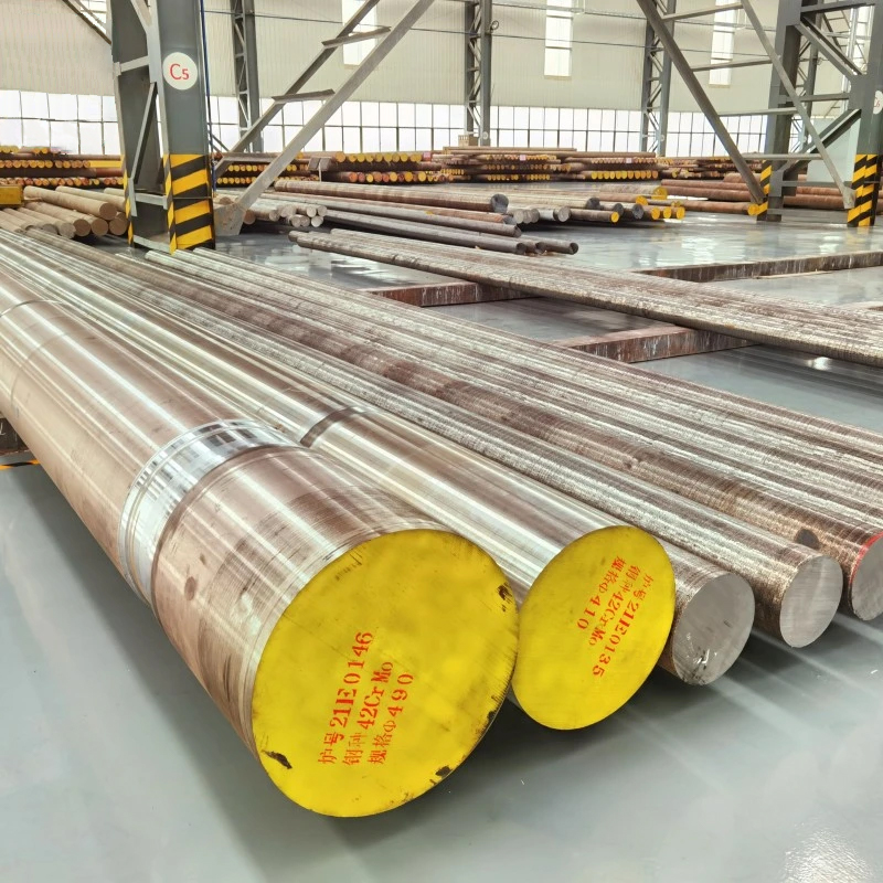 D2/H13/P20 Rolled Forged Round Alloy Steel Bar Forging