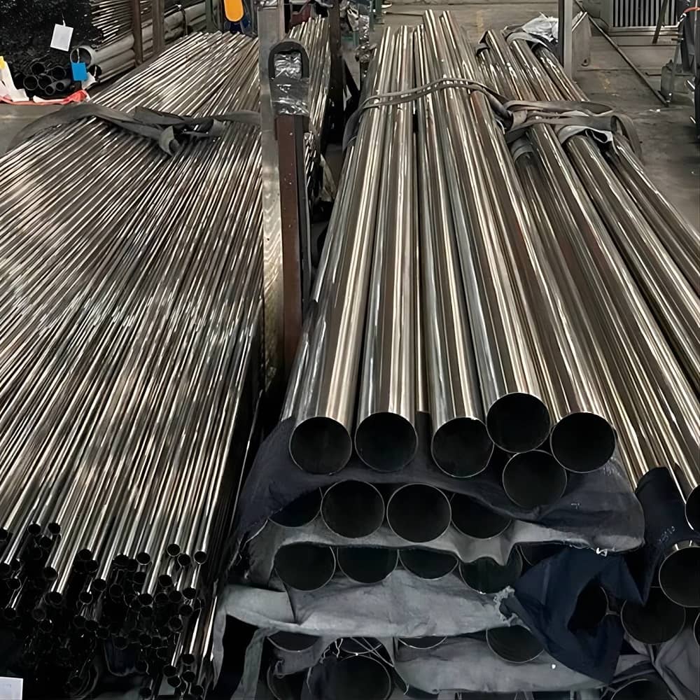 Round Inox Tube Mirror Polished 201 304 Stainless Steel Pipe