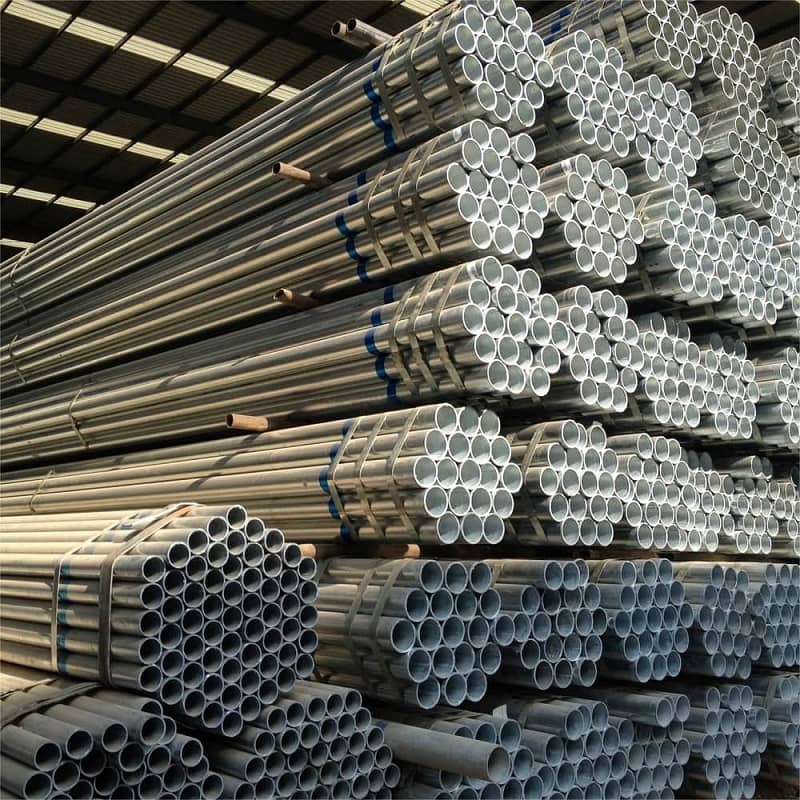 Hot Dipped Q195 Q235 Q345 Seamless Round Galvanized Steel Pipe