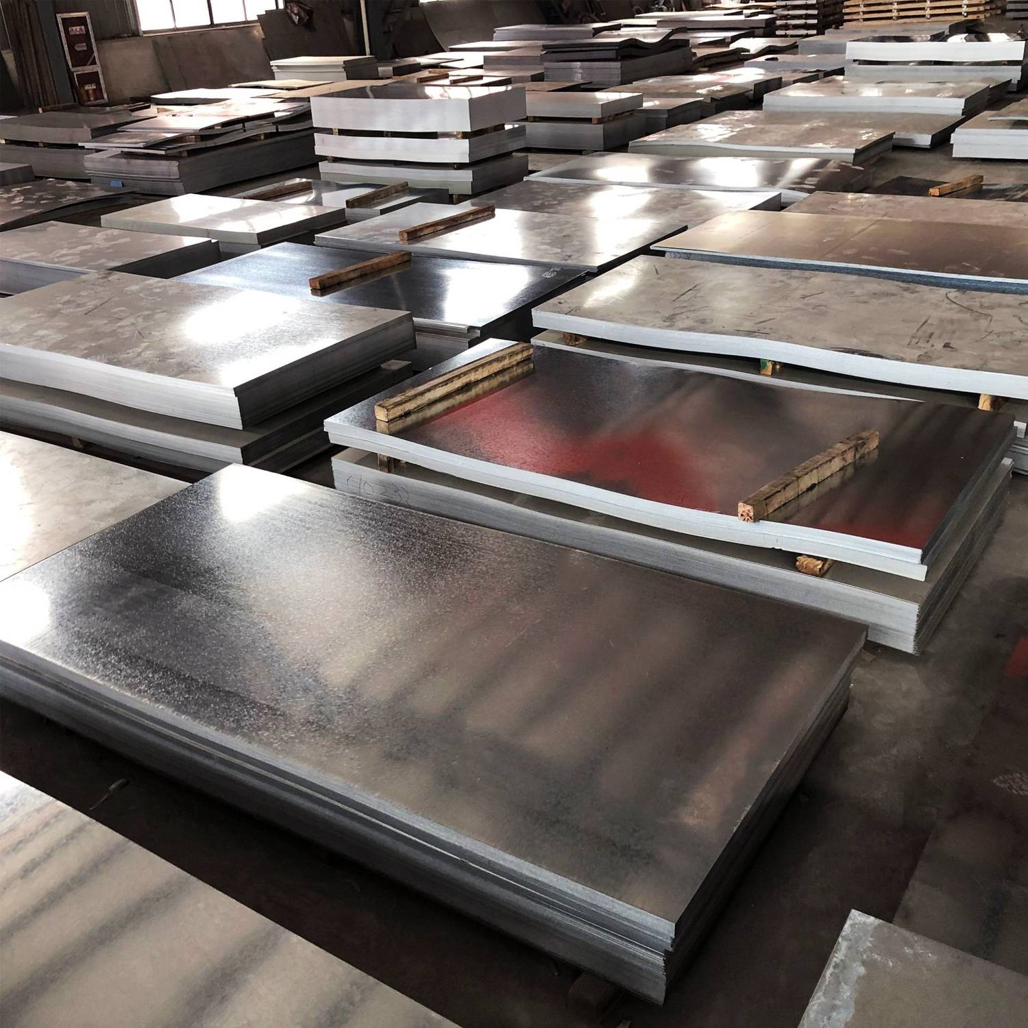 galvanized plate